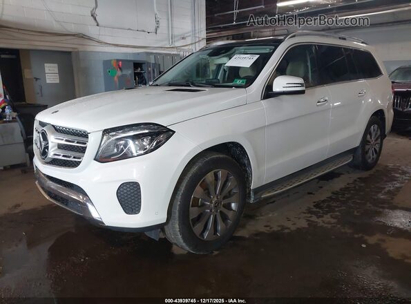 4JGDF6EE0JB023061 2018 MERCEDES-BENZ GLS 450 White Передня ліва чверть