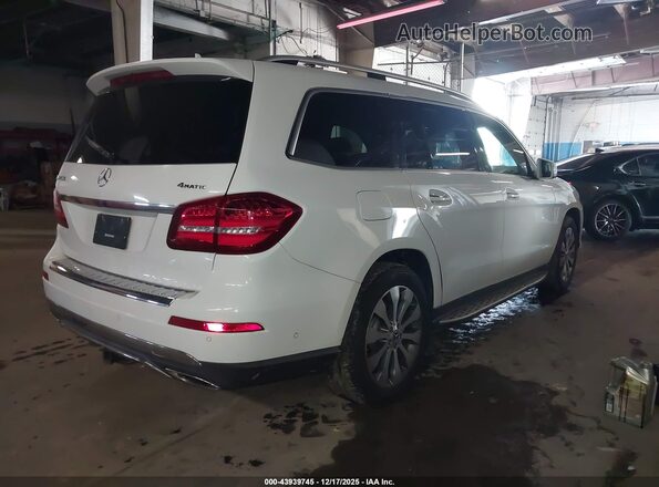 4JGDF6EE0JB023061 2018 MERCEDES-BENZ GLS 450 White Задня права чверть