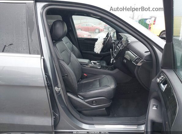 4JGDF6EE0KB230163 2019 MERCEDES-BENZ GLS 450 Gray Вид салону спереду