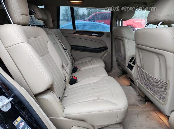 4JGDF6EE1GA666601 2016 MERCEDES-BENZ GL-CLASS Black Vista interior trasera