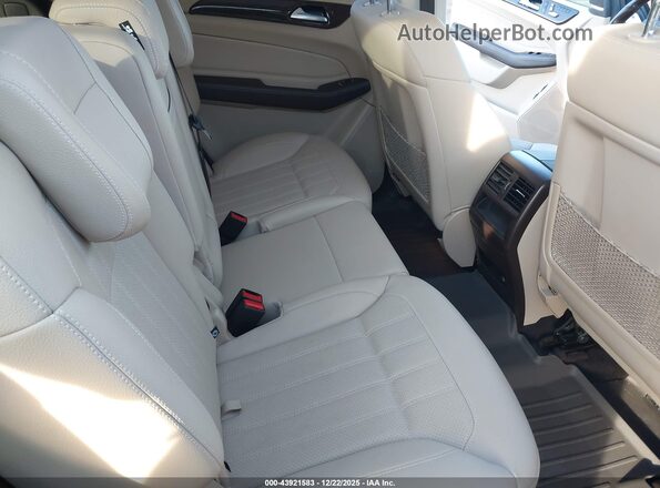 4JGDF6EE1KB189428 2019 MERCEDES-BENZ GLS 450 White Widok naklejki z numerem VIN