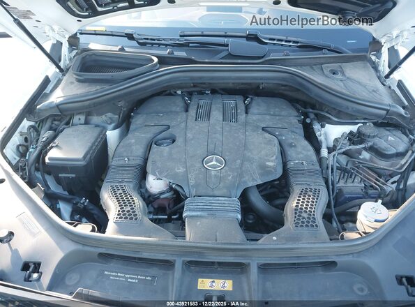 4JGDF6EE1KB189428 2019 MERCEDES-BENZ GLS 450 White Widok z tyłu