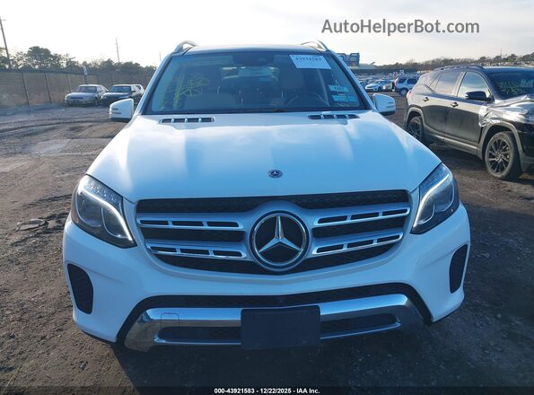 4JGDF6EE1KB189428 2019 MERCEDES-BENZ GLS 450 White Widok zestawu wskaźników