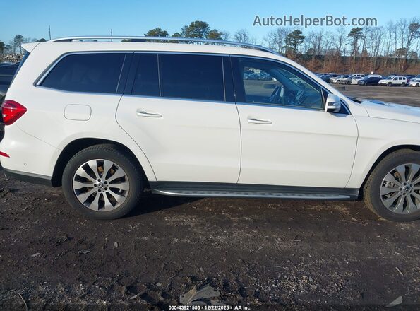 4JGDF6EE1KB189428 2019 MERCEDES-BENZ GLS 450 White Widok wnętrza z tyłu