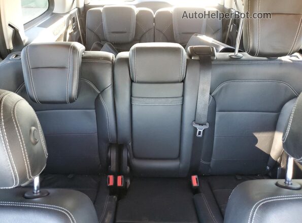 4JGDF6EE2GA650925 2016 MERCEDES-BENZ GL-CLASS Черный Вид задних сидений