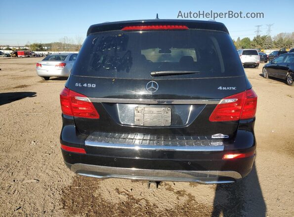 4JGDF6EE2GA650925 2016 MERCEDES-BENZ GL-CLASS Черный Вид сзади