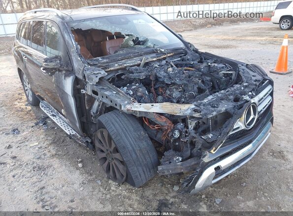 4JGDF6EE2JB132914 2018 MERCEDES-BENZ GLS 450 Черный Вид спереди