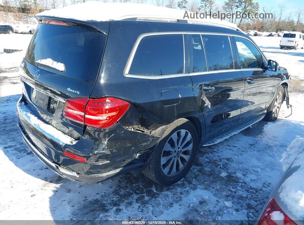 4JGDF6EE2JB153889 2018 MERCEDES-BENZ GLS 450 Черный Задняя правая четверть