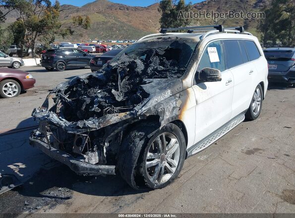 4JGDF6EE4HA866275 2017 MERCEDES-BENZ GLS 450 White Front left