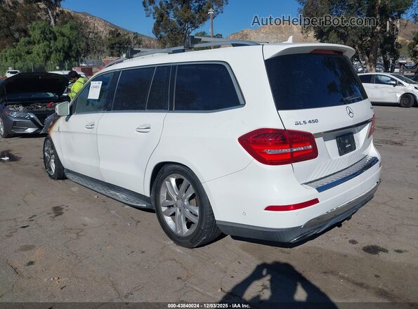 4JGDF6EE4HA866275 2017 MERCEDES-BENZ GLS 450 White Rear left