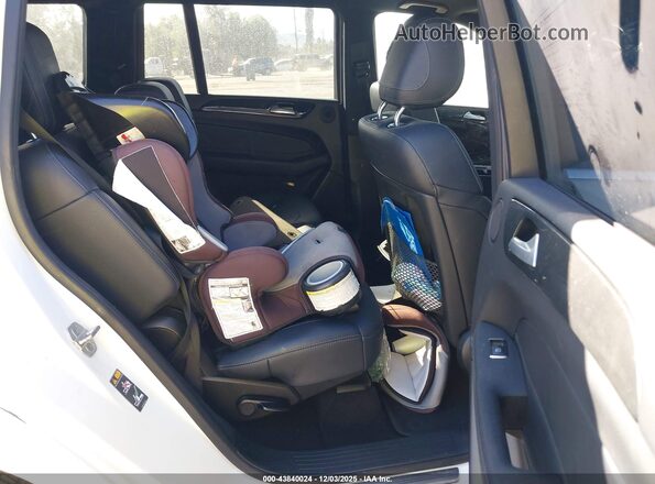 4JGDF6EE4HA866275 2017 MERCEDES-BENZ GLS 450 White VIN sticker view