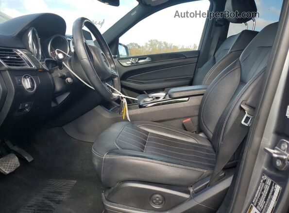 4JGDF6EE4KB231154 2019 MERCEDES-BENZ GLS Gray Widok wnętrza z przodu