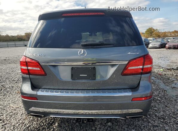 4JGDF6EE4KB231154 2019 MERCEDES-BENZ GLS Gray Widok z tyłu