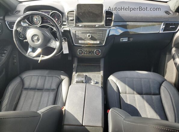 4JGDF6EE4KB231154 2019 MERCEDES-BENZ GLS Gray Widok deski rozdzielczej