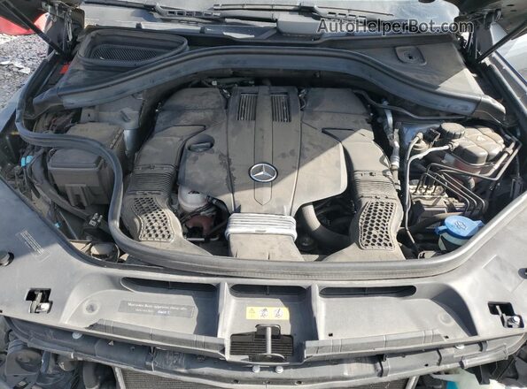 4JGDF6EE4KB231154 2019 MERCEDES-BENZ GLS Gray Widok komory silnika