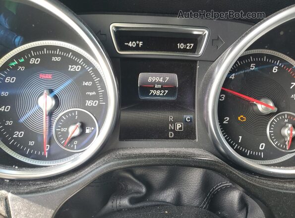 4JGDF6EE4KB231154 2019 MERCEDES-BENZ GLS Gray Widok zestawu wskaźników