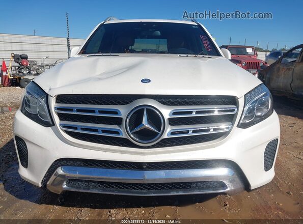 4JGDF6EE5HA770493 2017 MERCEDES-BENZ GLS 450 White Vista del cuadro de instrumentos