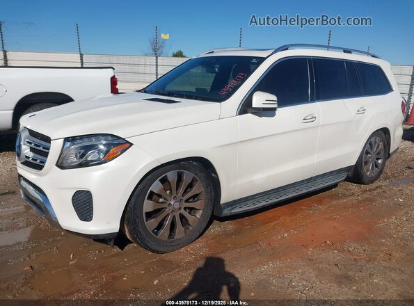 4JGDF6EE5HA770493 2017 MERCEDES-BENZ GLS 450 White Vista tres cuartos delantera izquierda