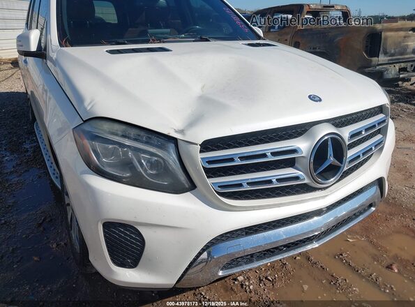 4JGDF6EE5HA770493 2017 MERCEDES-BENZ GLS 450 White Vista frontal