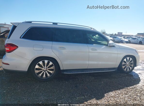 4JGDF6EE5HA770493 2017 MERCEDES-BENZ GLS 450 White Vista interior trasera