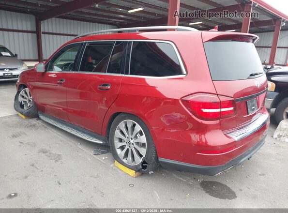 4JGDF6EE5HA963761 2017 MERCEDES-BENZ GLS 450 Red Trasero izquierdo