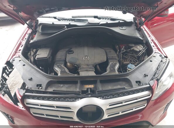 4JGDF6EE5HA963761 2017 MERCEDES-BENZ GLS 450 Red Vista trasera