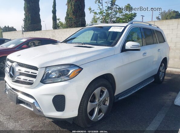 4JGDF6EE5KB238436 2019 MERCEDES-BENZ GLS 450 White Front view