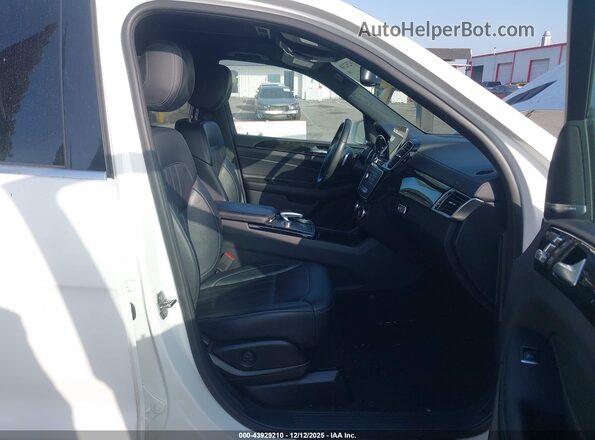 4JGDF6EE5KB238436 2019 MERCEDES-BENZ GLS 450 White Front interior view