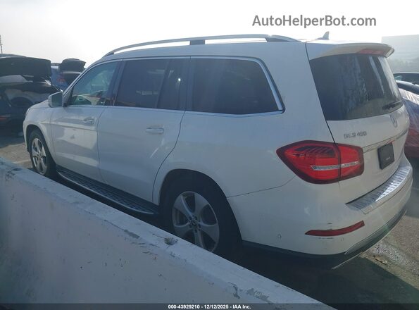 4JGDF6EE5KB238436 2019 MERCEDES-BENZ GLS 450 White Rear left