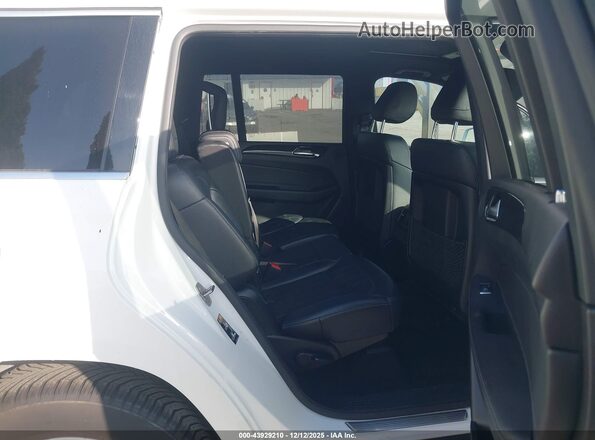 4JGDF6EE5KB238436 2019 MERCEDES-BENZ GLS 450 White VIN sticker view