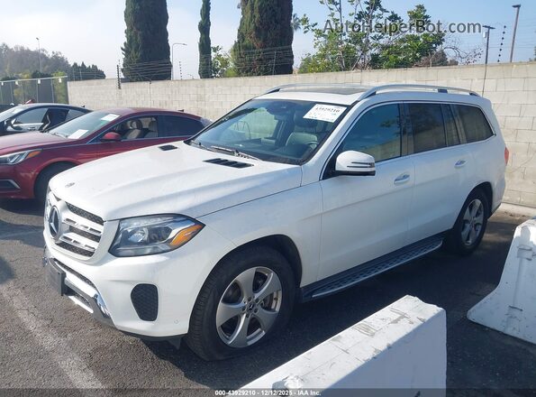 4JGDF6EE5KB238436 2019 MERCEDES-BENZ GLS 450 White 360 interior view