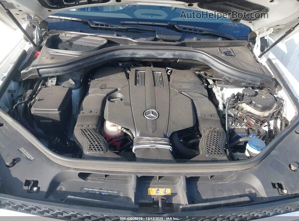 4JGDF6EE5KB238436 2019 MERCEDES-BENZ GLS 450 White Rear view
