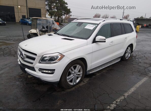 4JGDF6EE6GA696399 2016 MERCEDES-BENZ GL 450 White Przód lewy