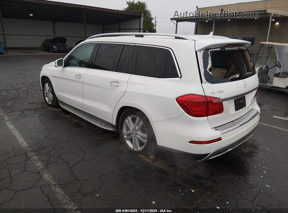 4JGDF6EE6GA696399 2016 MERCEDES-BENZ GL 450 White Tył lewy