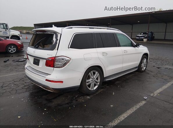 4JGDF6EE6GA696399 2016 MERCEDES-BENZ GL 450 White Tył prawy