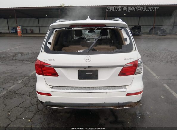 4JGDF6EE6GA696399 2016 MERCEDES-BENZ GL 450 White 