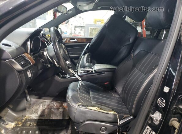 4JGDF6EE6JB137212 2018 MERCEDES-BENZ GLS Черный Вид салона спереди