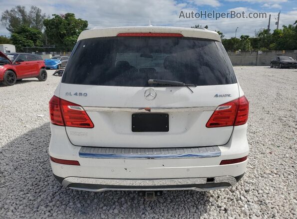 4JGDF6EE7GA661595 2016 MERCEDES-BENZ GL-CLASS White Widok z tyłu