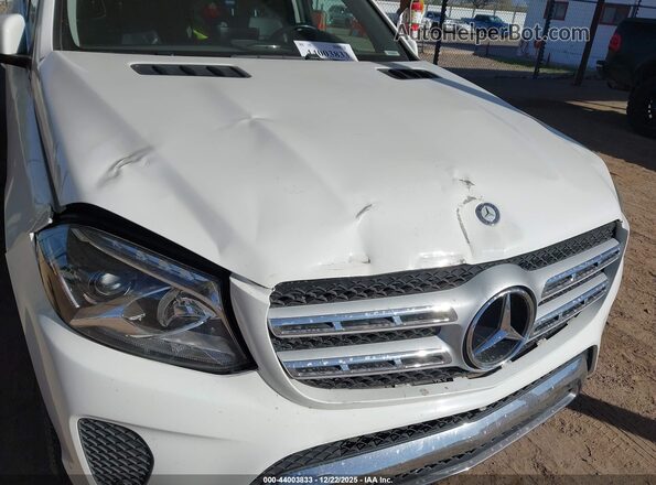 4JGDF6EE7HA910530 2017 MERCEDES-BENZ GLS 450 White Front view