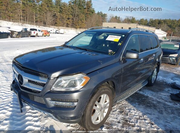4JGDF6EE8GA632834 2016 MERCEDES-BENZ GL 450 Gray Przód lewy