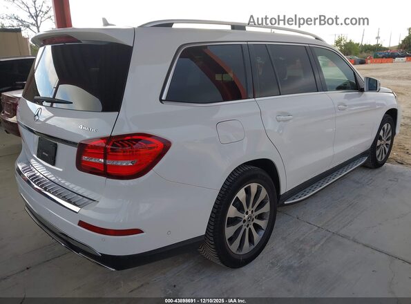 4JGDF6EE8KB230928 2019 MERCEDES-BENZ GLS 450 White Tył prawy