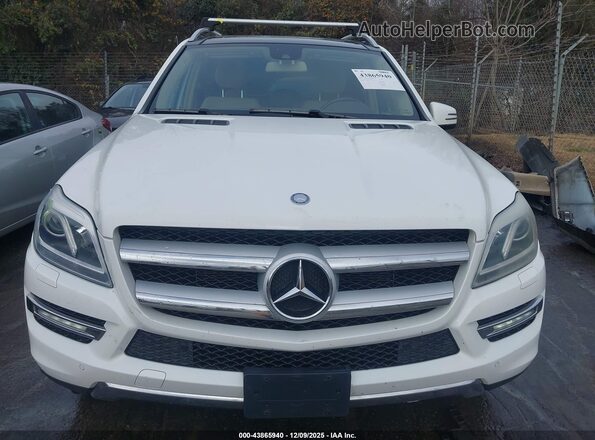 4JGDF6EE9GA645043 2016 MERCEDES-BENZ GL 450 Белый Вид задней части салона