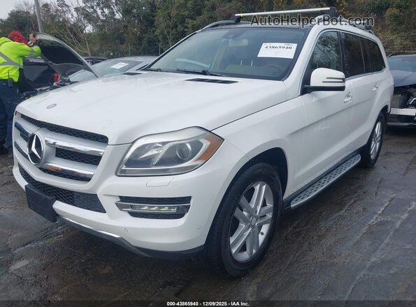 4JGDF6EE9GA645043 2016 MERCEDES-BENZ GL 450 Белый Передняя левая четверть