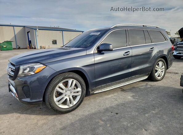 4JGDF6EE9HA777124 2017 MERCEDES-BENZ GLS-CLASS Gray Trasero izquierdo