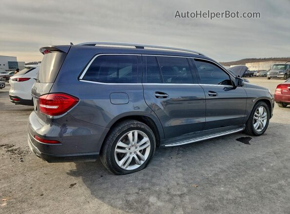 4JGDF6EE9HA777124 2017 MERCEDES-BENZ GLS-CLASS Gray Delantero derecho