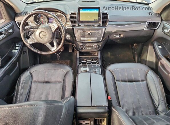 4JGDF6EE9HA777124 2017 MERCEDES-BENZ GLS-CLASS Gray Vista del cuadro de instrumentos