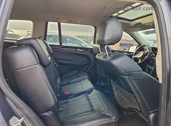 4JGDF6EE9HA777124 2017 MERCEDES-BENZ GLS-CLASS Gray Vista del compartimento del motor