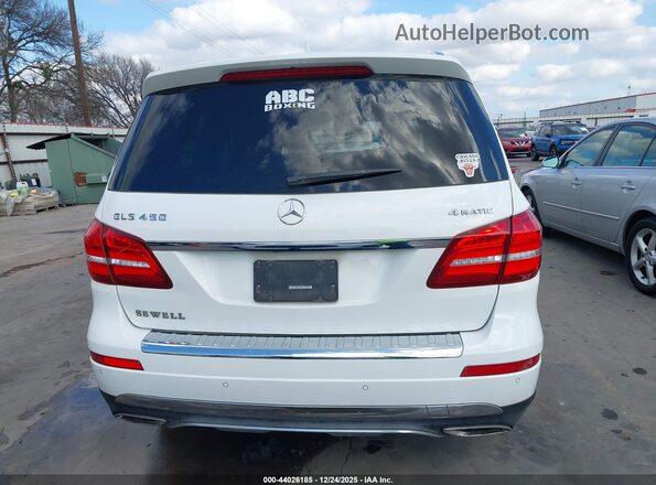 4JGDF6EEXHA779383 2017 MERCEDES-BENZ GLS 450 White 