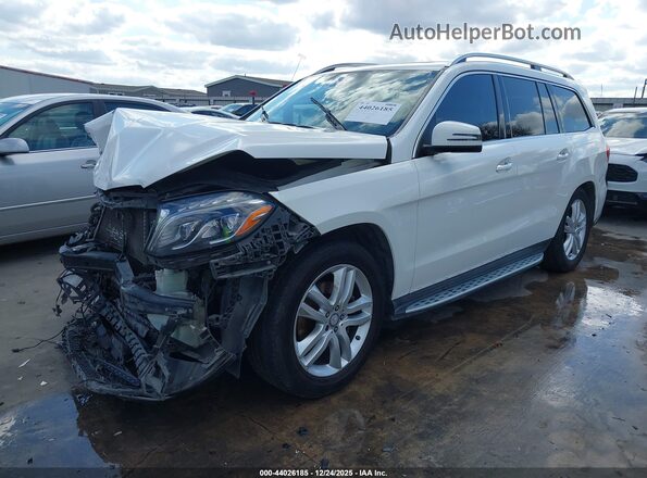 4JGDF6EEXHA779383 2017 MERCEDES-BENZ GLS 450 White Передня ліва чверть