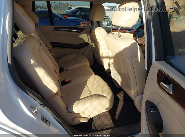 4JGDF6EEXHA945420 2017 MERCEDES-BENZ GLS 450 White Vista de la etiqueta del VIN